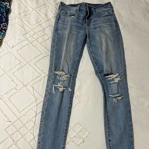 American Eagle Super Stretch Jegging (Light Wash)